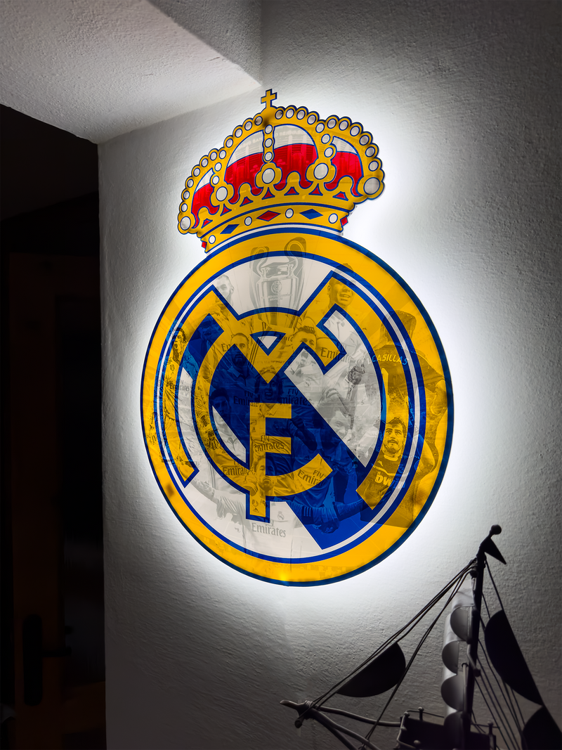 Svietiaci obraz Logo Real Madrid CF - Legends