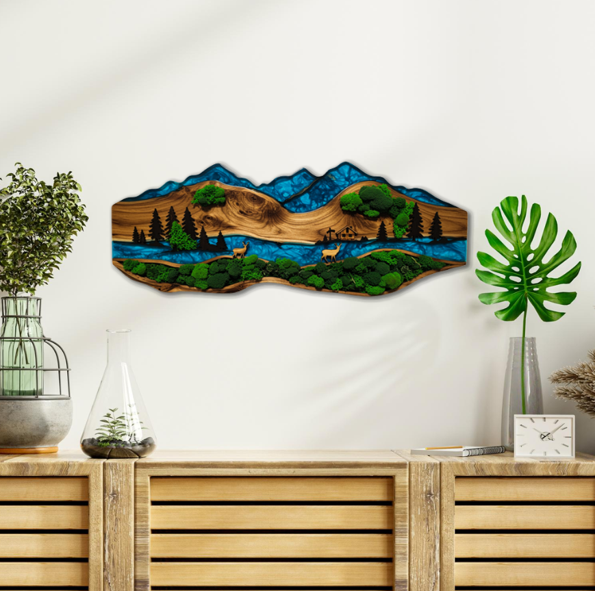 Moss Wall Art
