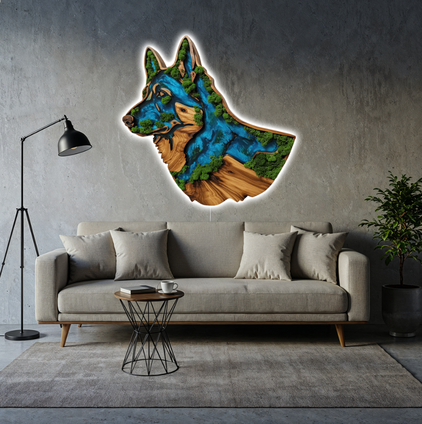 Moss art - Luminous posters