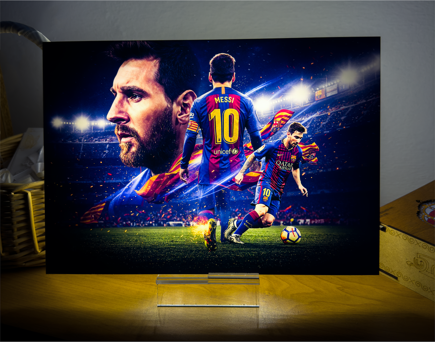 Table lamp 10 Messi FC Barcelona