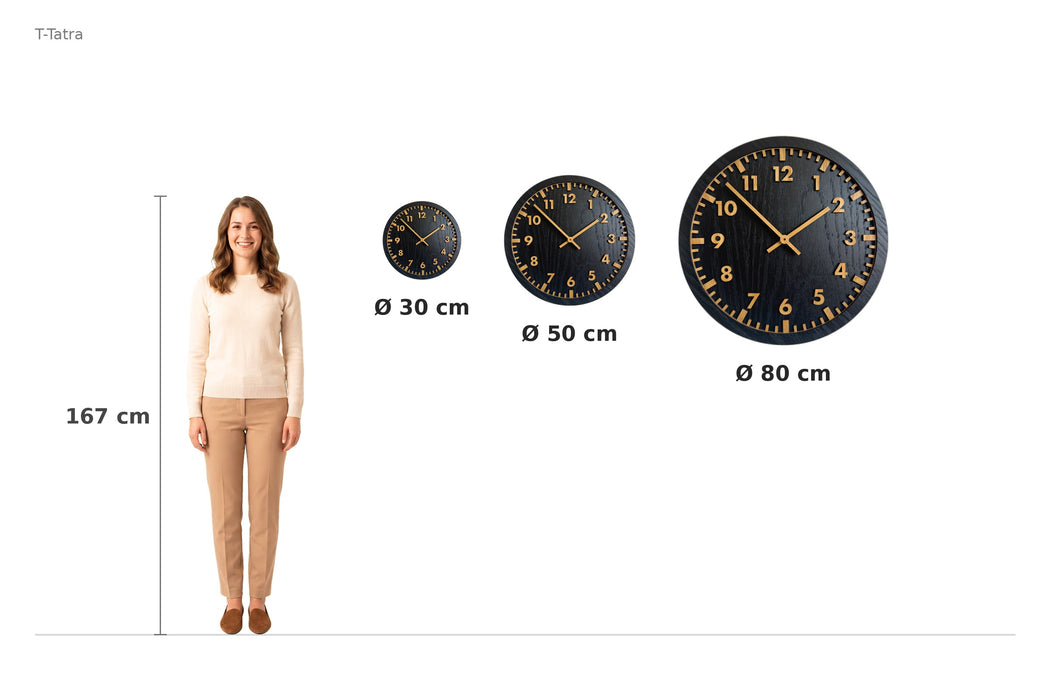 Size comparison – 167 cm reference
