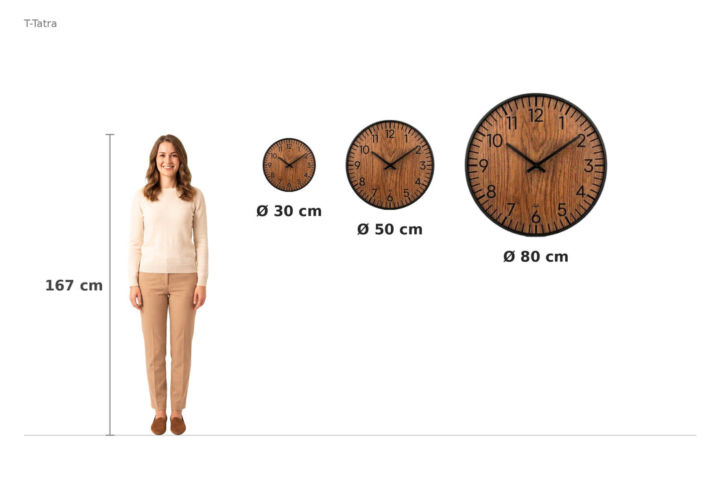 Size comparison – 167 cm reference
