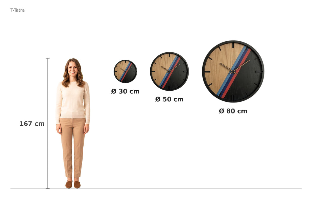 Size comparison – 167 cm reference