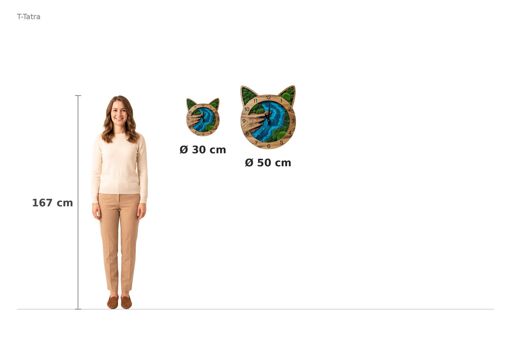 Size comparison – 167 cm reference