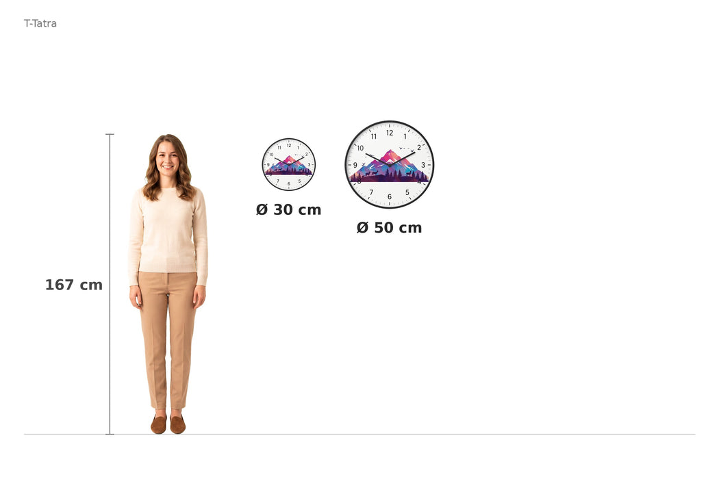 Size comparison – 167 cm reference