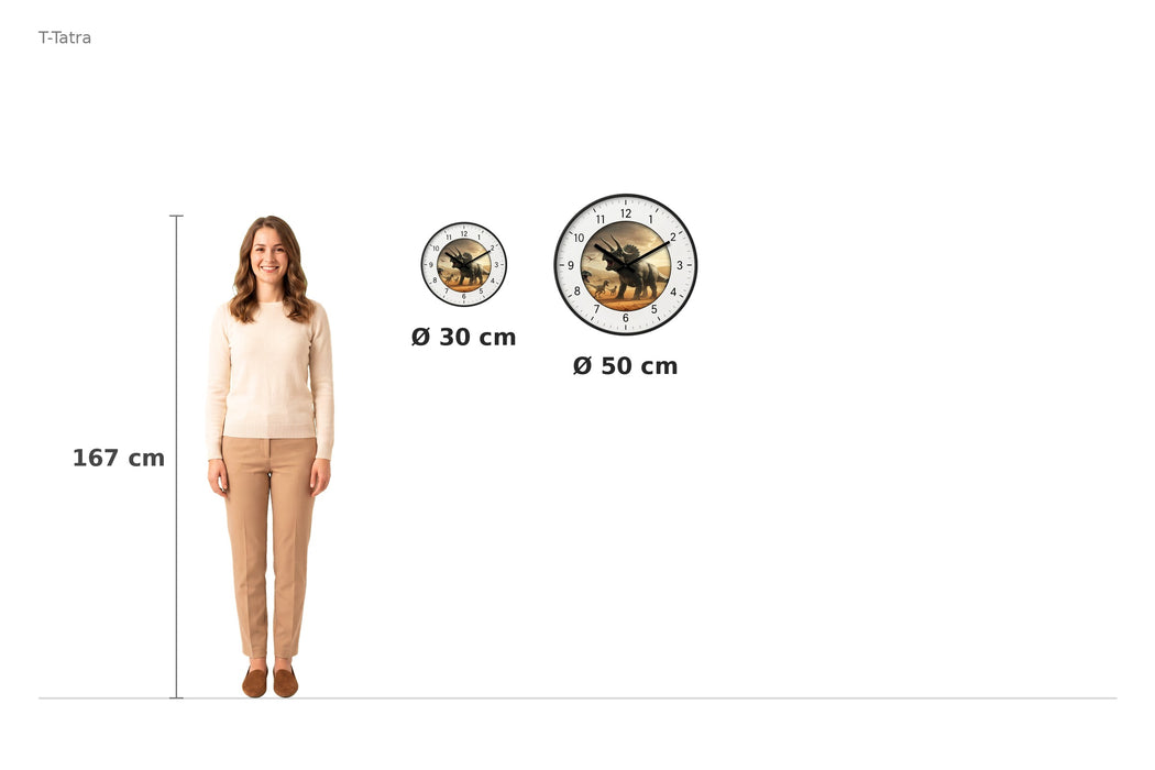 Size comparison – 167 cm reference