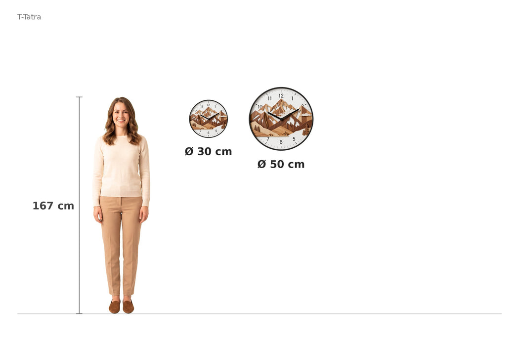 Size comparison – 167 cm reference