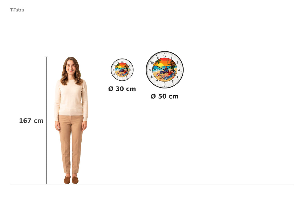 Size comparison – 167 cm reference