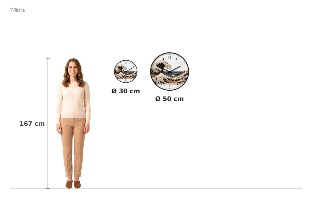 Size comparison – 167 cm reference
