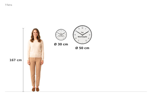 Size comparison – 167 cm reference