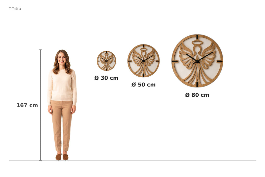 Size comparison – 167 cm reference