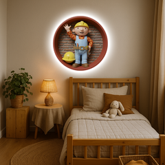 Luminous poster - Bob - The Builder - Night Lamp