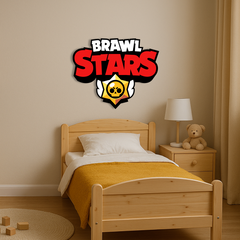 Drevený obraz s UV potlačou - Brawl Stars