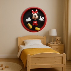Drevený obraz s UV potlačou - Mickey Mouse