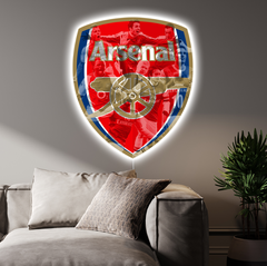 Imagine luminoasă Arsenal