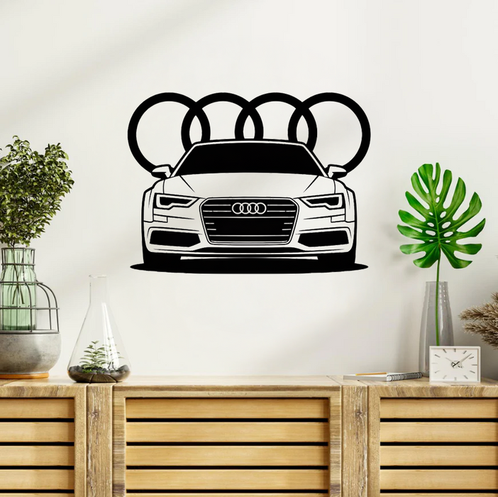 Drevený obraz na stenu - Audi Legendary