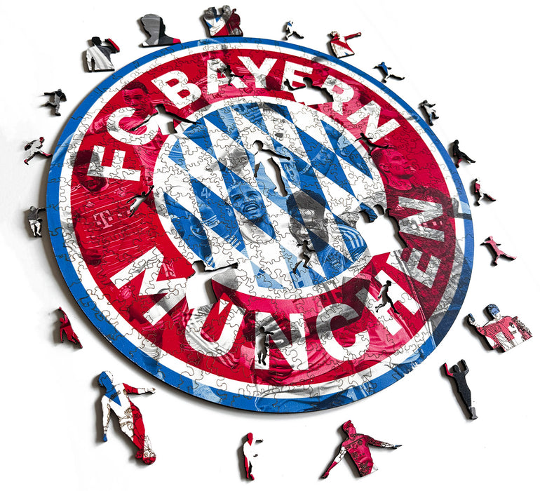 Bayern Monaco - giocatori - Puzzle di legno