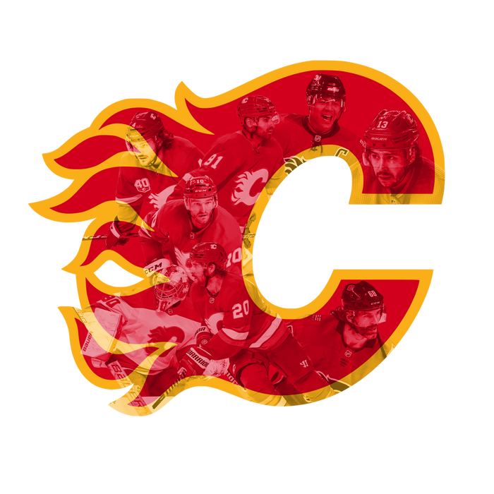 Shining poster Calgary Flames