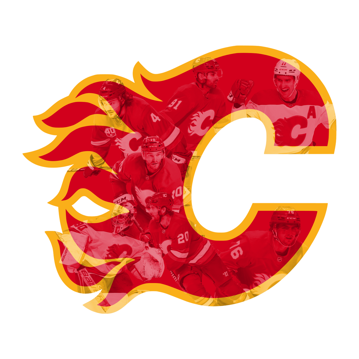 Svietiaci obraz Calgary Flames