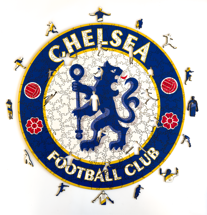 Chelsea FC - Klasik - Wooden Jigsaw Puzzle