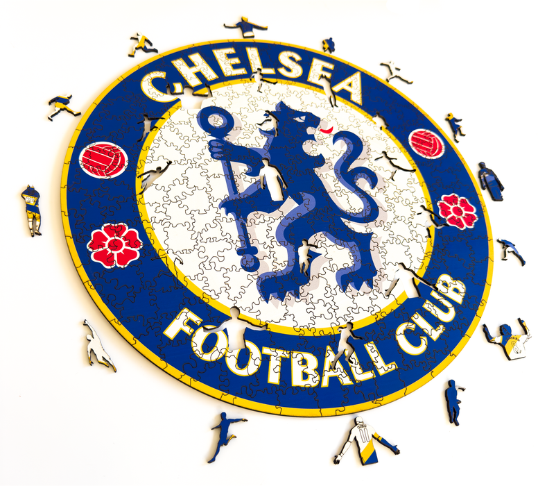 Chelsea FC - Klasik - Wooden Jigsaw Puzzle