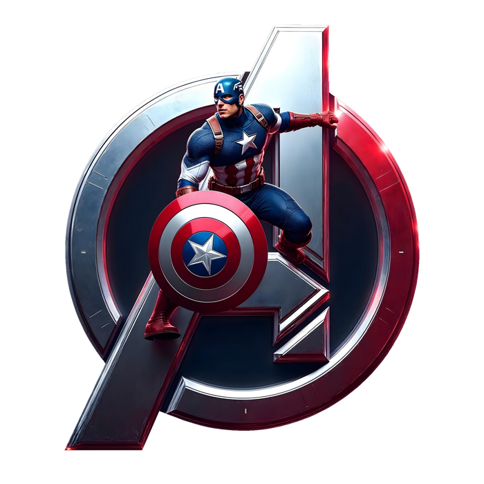 Svietiaci obraz - Capitan America