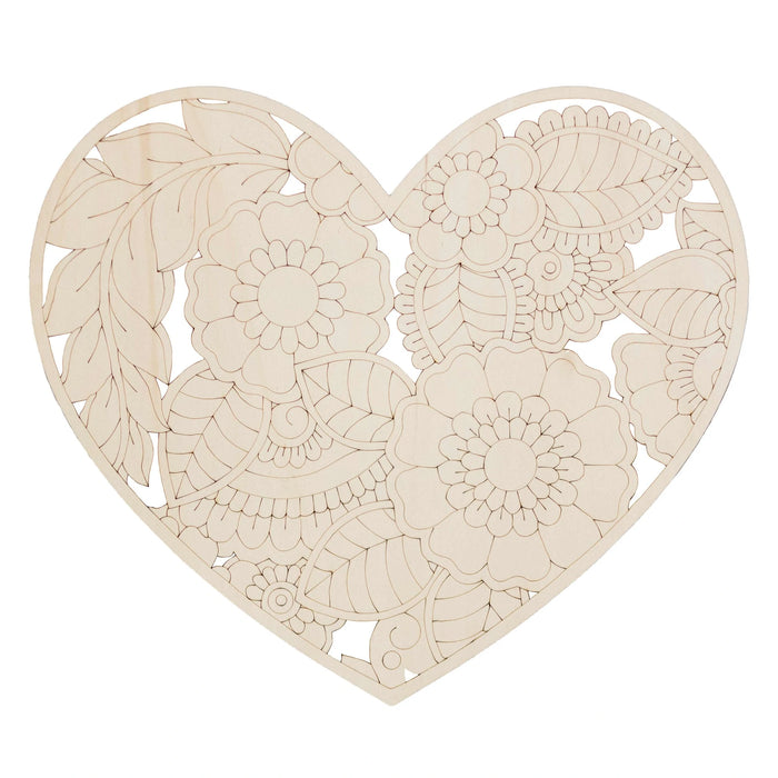 Holz-Malset – Mandala Amore 3D