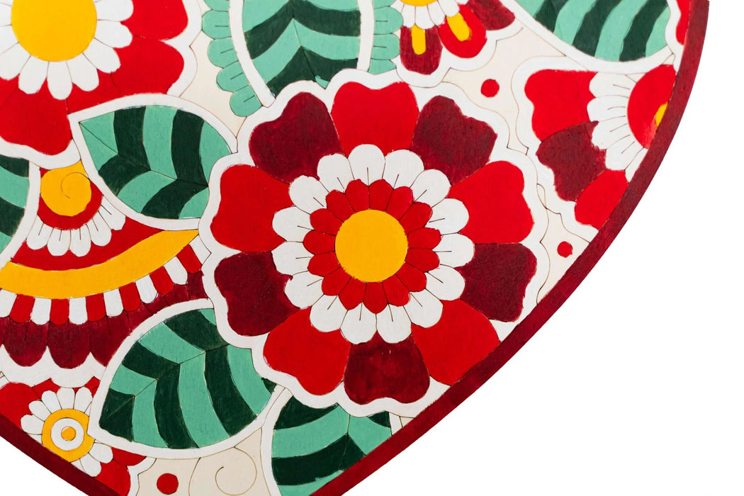 Holz-Malset – Mandala Amore 3D
