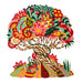 Wooden Painting Kit – Mandala Forest Fairy Tree