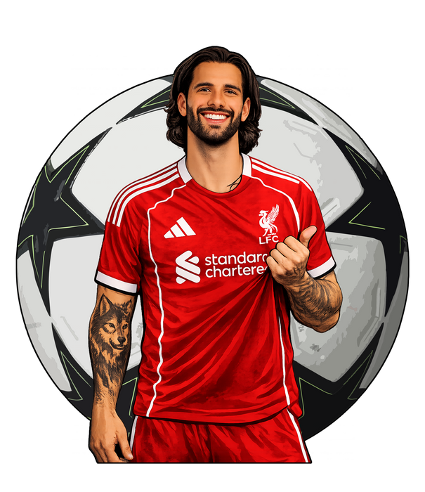 Dominik Szoboszlai Liverpool FC - Ball Champ.  Wooden Jigsaw Puzzle