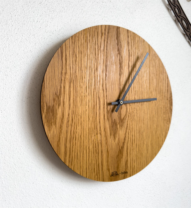 Dubové drevené hodiny T-Tatra Kolo 30cm-50cm-84cm
