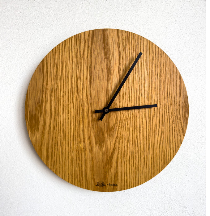 Dubové drevené hodiny T-Tatra Kolo 30cm-50cm-84cm