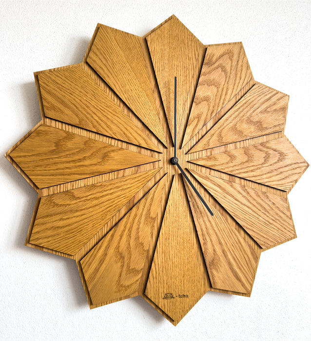 3D Dubové drevené hodiny T-Tatra Úsvit -D- 30cm-50cm-84cm