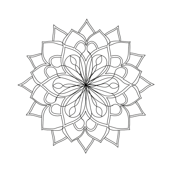 Wooden Wall Decor - Mandala The Power of Balance