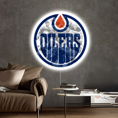 Svitící obraz- Edmonton Oilers