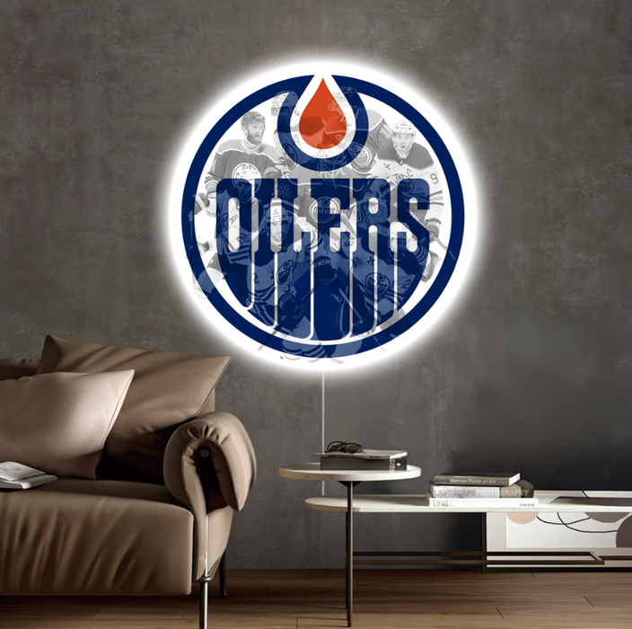 Shining poster Edmonton Oilers