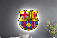 Svietiaci obraz Logo FC Barcelona - súčasní hráči 
