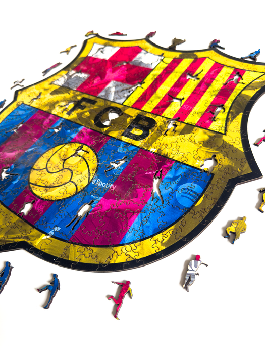 FC Barcelona - Spieler - Holz-Puzzle