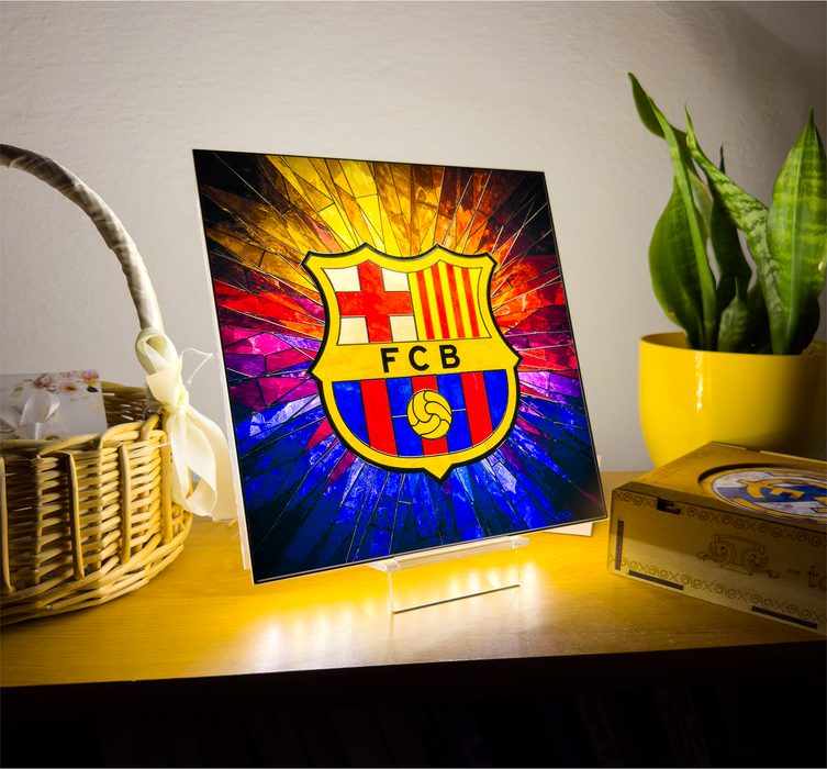 Table lamp FC Barcelona - Crystal