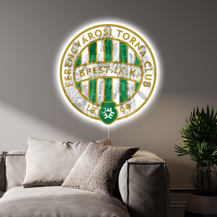 világító kép Ferencváros Budapest