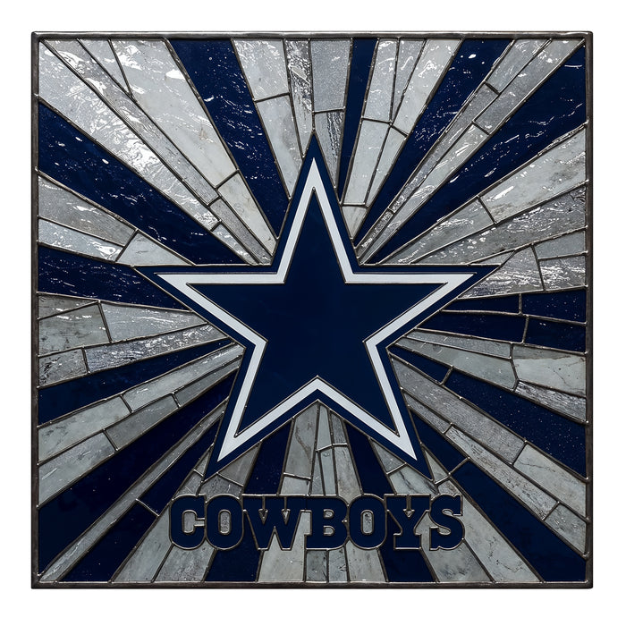 Shining poster Dallas Cowboys - Glass stylized