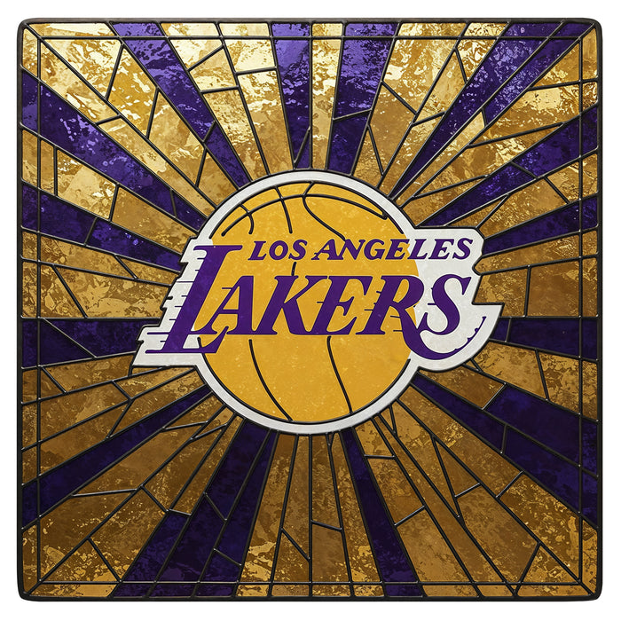 Shining poster Los Angeles Lakers - NBA - Glass stylized