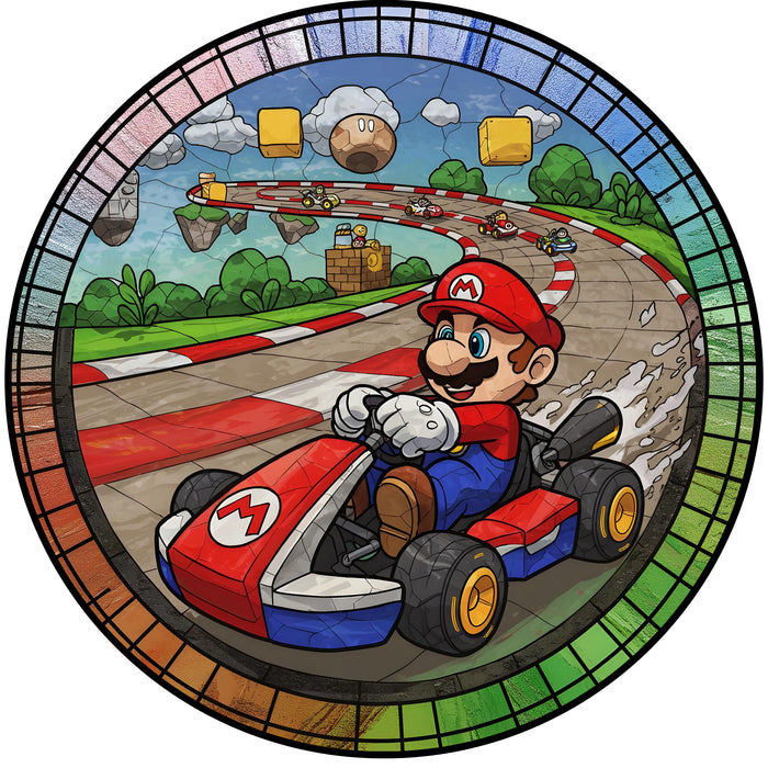 Svítící obraz - Super Mario