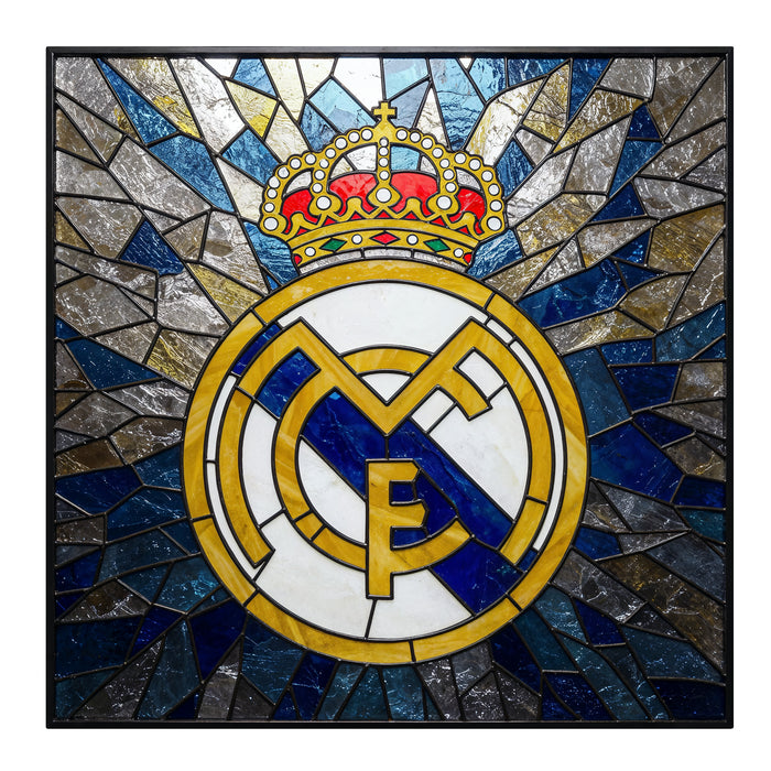 Svietiaci obraz Real Madrid - sklenený efekt