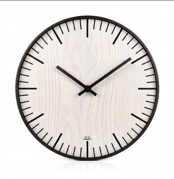 Comes – Handgefertigte 3D Eichenholz Wanduhr | 30cm | 50cm | 84cm