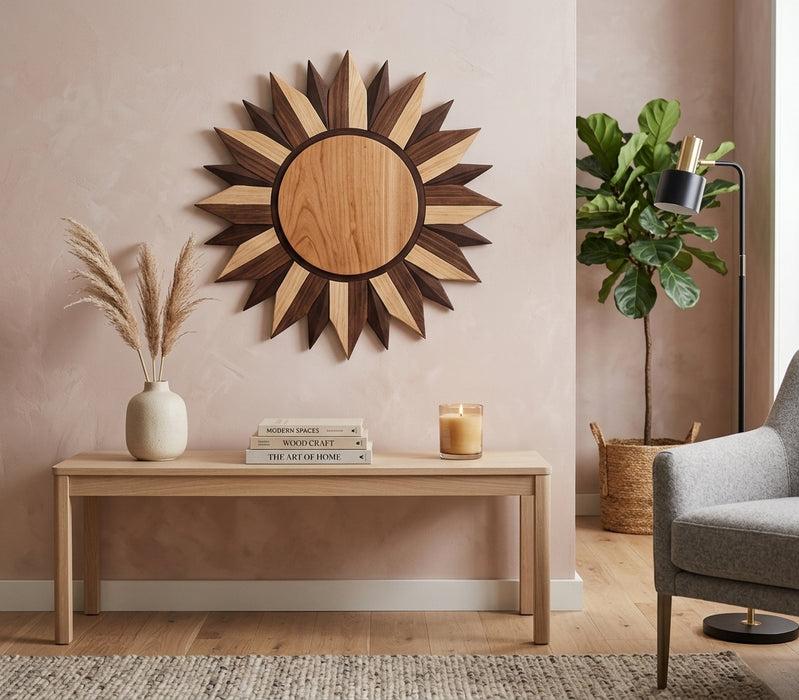 Wooden UV printed poster - Geon Sun