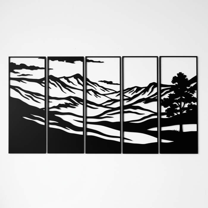 Wooden Wall Decor - Mountains In the Soul
