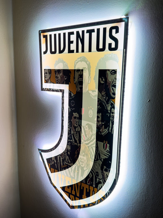 Leuchtendes Poster Juventus - Legenden