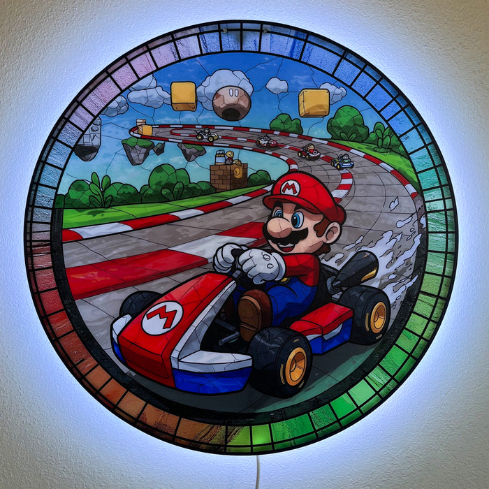 Svítící obraz - Super Mario