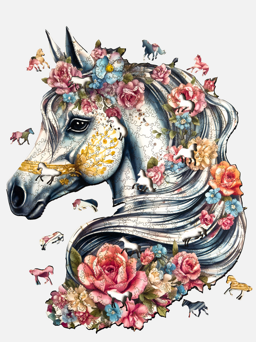 Horse Ema - Holz-Puzzlespiel